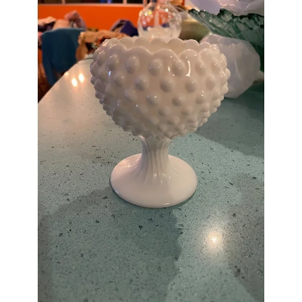 Fenton milk glass
